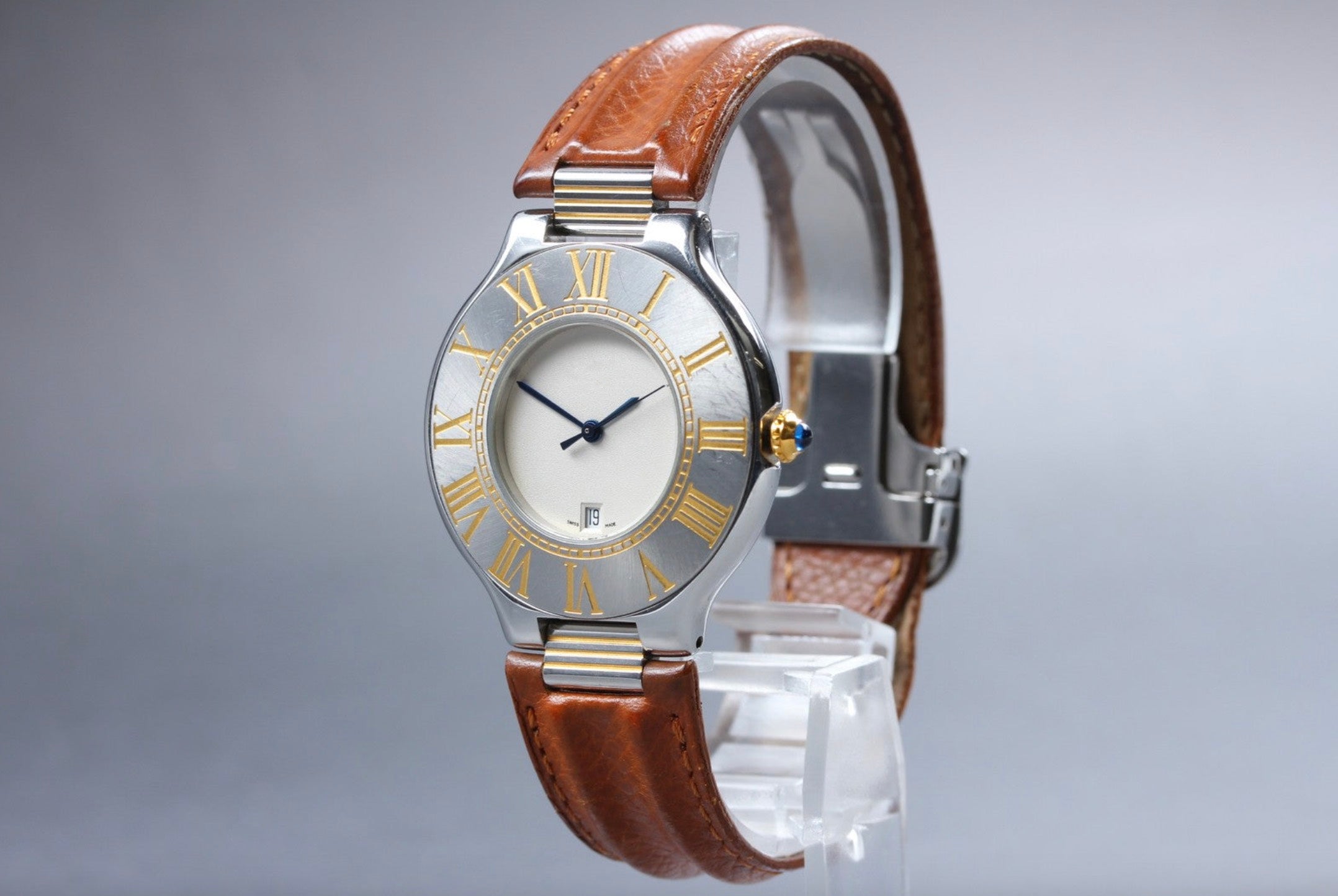 34mm Men's Quartz Wristwatch