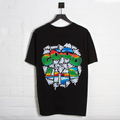 Doodle Good Life Back Print - Tshirt - Black
